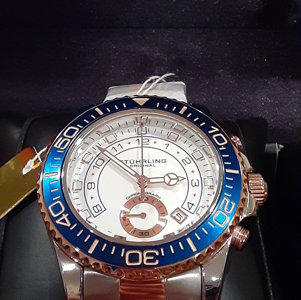 Stuhrling Original Men's Stainless Steel Watch - Picture 6 of 10